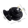 300db 12V 48W Car Snail Air Horn Waterproof Train Horn Dual-Tone Loud Signal Super Loud Horn For Motorcycle Car Truck