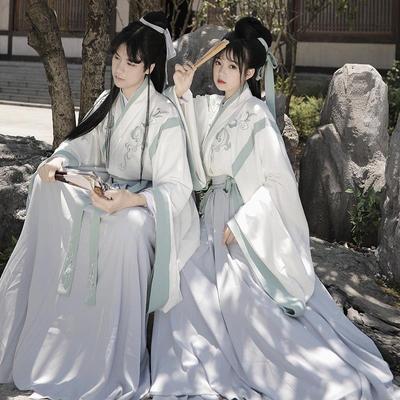 Hanfu-Paaranzug im chinesischen Wei- und Jin-Dynastie-Stil