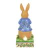JIM SHORE Peter Hase mit Blumenstrauß 6014046