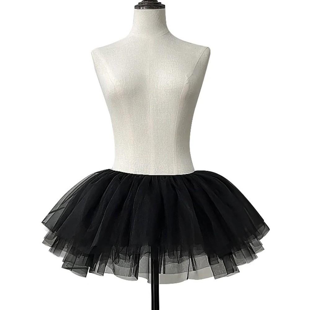 4 Layers Ballgown Petticoats Puffy Boneless Petticoats New Lolita Underskirt  Women