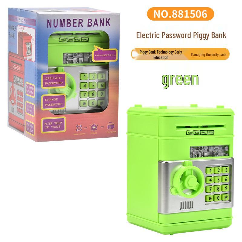 Children's Fun Electric ATM Piggy Bank with Combination Lock
