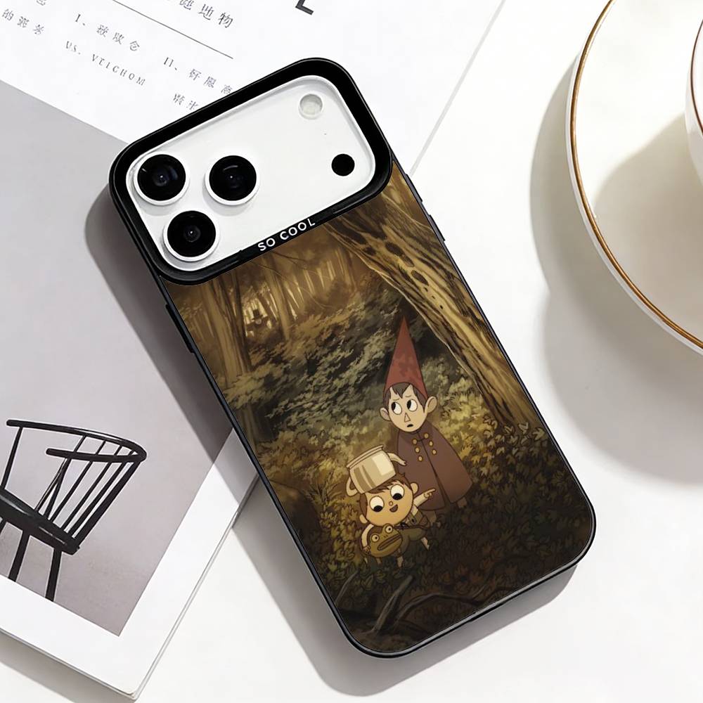 O-Over the G-Garden W-Wall Dark Fairy Tale Phone Case For iPhone17,16,15,14,13,12,Pro Max Black Colorful Phone case