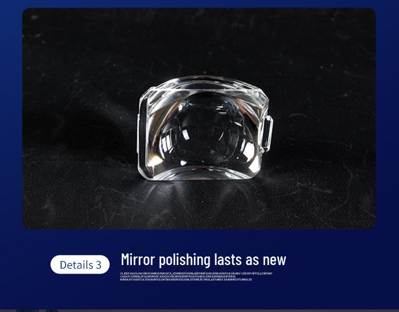 Car Light Lenses for BYD: Convex LED Bi-Beam Headlight Covers