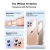 IPhone 16 Pro Case, Full Protection Shockproof Transparent Airbag Dual-Layer Anti-Drop Anti-Yellowing German Imported Bayer TPU High Transparency