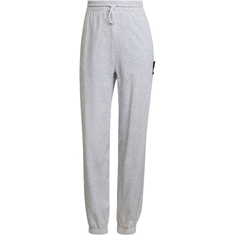 

Adidas Knitted Sweatpants Women s Gray Moderate Cuffed Pants HE0417 M