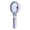 Rechargeable Folding Handheld Magnifier With 18 Led Light Foldable Desktop Magnifying Glass For Jewelry Appraisal Reading Repair