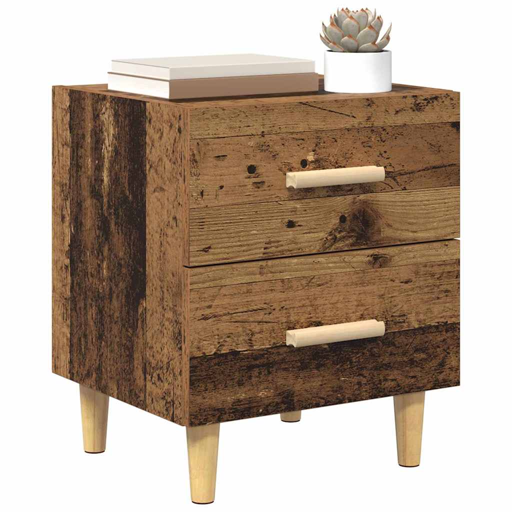 Bettschrank Altholz 40 x 35 x 47.5 cm engineered wood