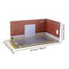 1/32 Model Car Parking Lot Display Scene Collection Sturdy Simulation Diorama Garage for