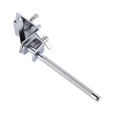 Trommelständerklemme Basstrommel Einstellbarer Metall-Kuhglockenclip Percussion Instrument Befestigungszubehör