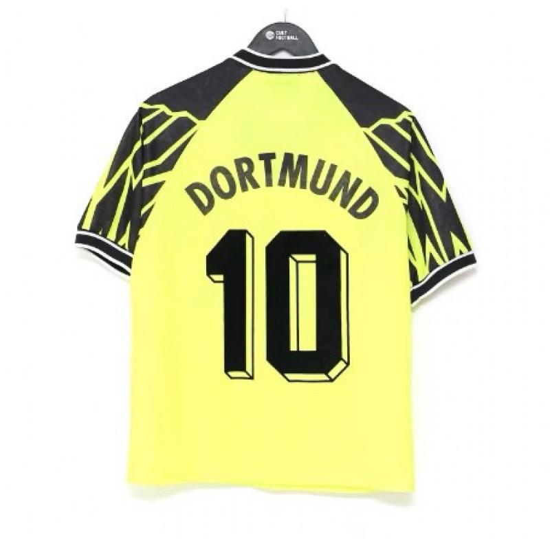 Retro Fußballtrikot Herren Damen Erwachsene Fußballhemd Vintage Dortmund BVB Klassische Trikots Riedle Muller Sammer Haaland