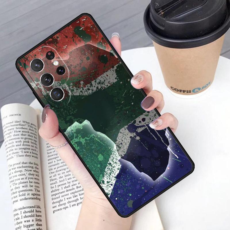 South African Flag phone case Cover For Samsung Galaxy S24 S25 Ultra S21 S22 Ultra S10E Note 10 Plus Note 20 FE S23