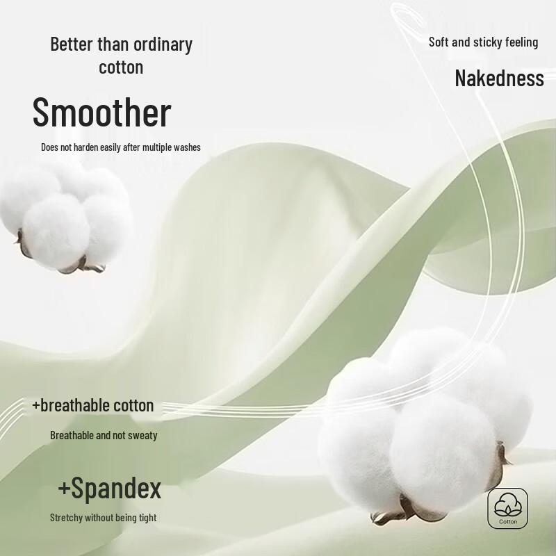 Fenteng Women's 10A Antibacterial Cotton Underwear 4-Pack