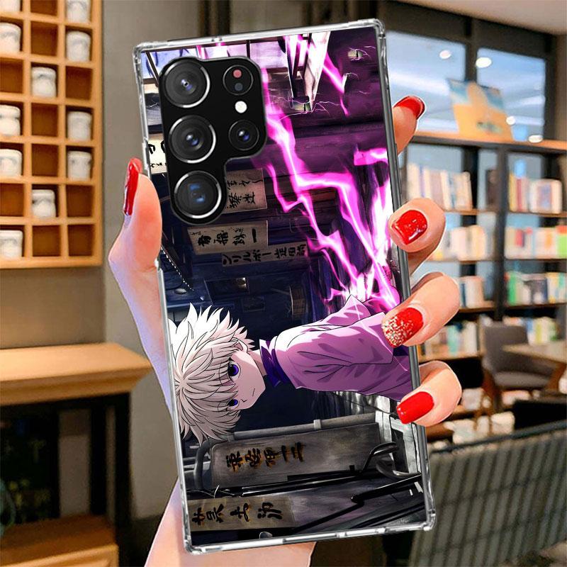 Huner X-Hunters Killua Phone Case For Samsung Galaxy S26 S25 Edge S24 Ultra S23 S22 Plus S21 S20 FE Soft Fundas Shell Galaxy S25