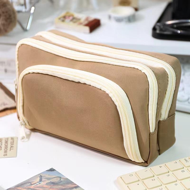 

2025 pencil case cute milk huhu ins high value stationery box large capacity primary school students advanced sense pencil case
