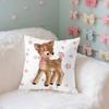 Classic Cartoon BBambiS Kawaii Throw Pillow Covers Pattern Cushion Cover Suitable For Sofa Bedroom Car Pillow Cover