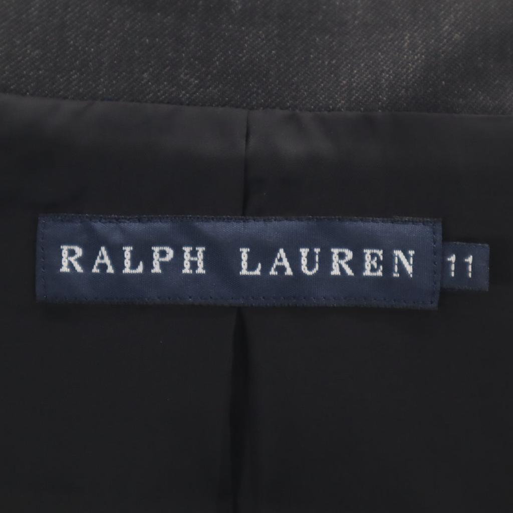 RALPH LAUREN French sleeve one piece 11 Charcoal gray Set Ensemble Women Used