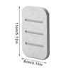 Diatom Mud Soap Dish Quick-Dry Pad Bathroom Countertop Soap Toiletries Absorbent Mat Rectangular Soap Holder Bathroom Supplies