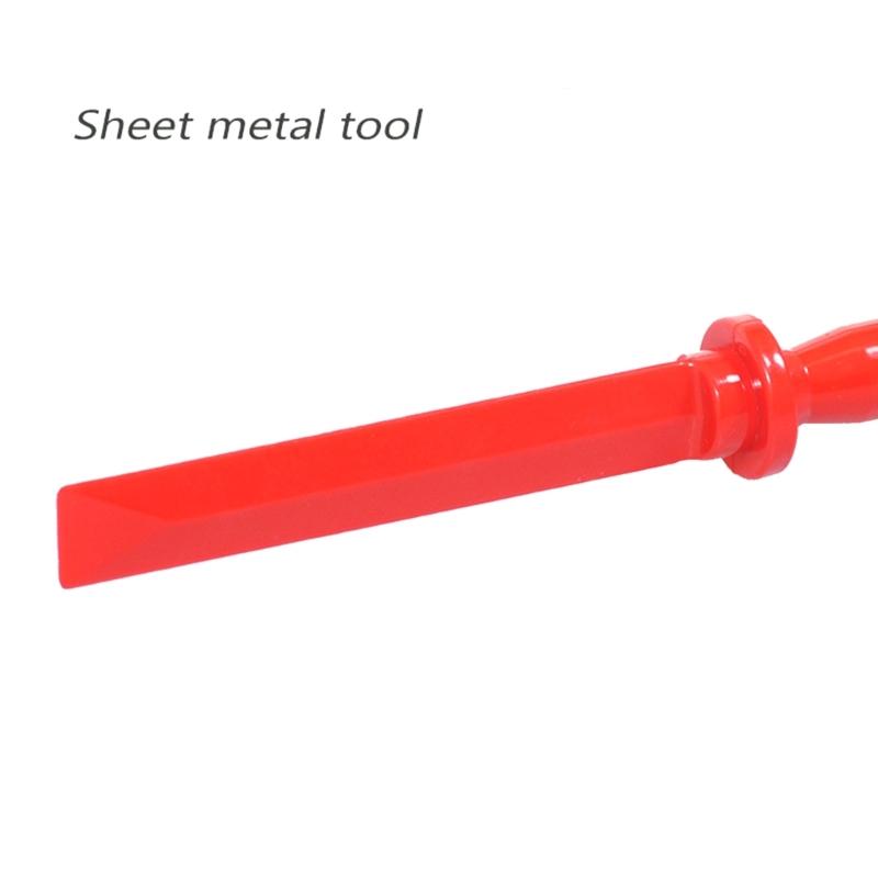 Dent Plastic Red Universal Car Body Damage Crowbars Enlarger Door Recess Body Window Door Wedge Remove Repair Hand Tools