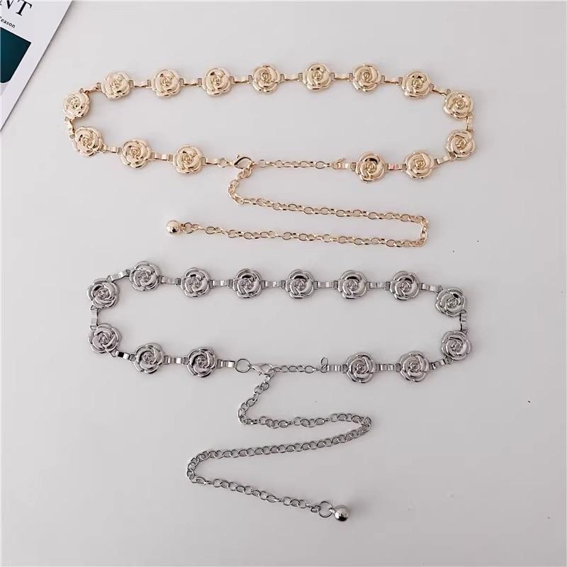 Metal Waist Chain For Women Summer Fashion Jewelry With Retro Style For Teen Girls