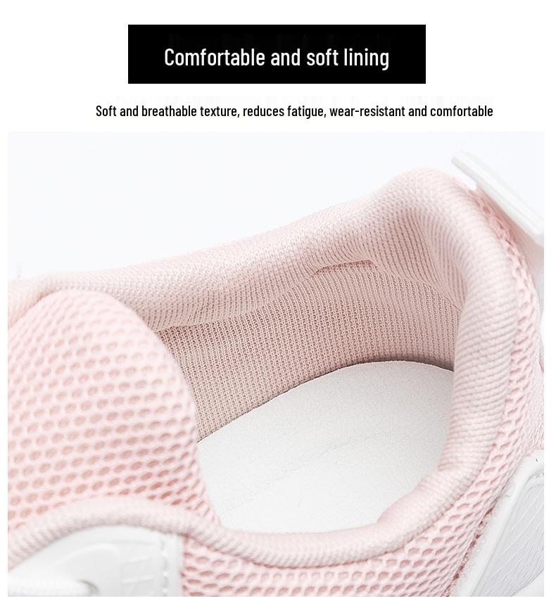 Korean Style Women's Flyknit Running Shoes - Autumn 2023 Versatile Casual White Sneakers