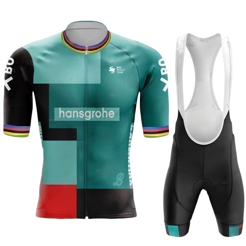 2026 Summer Breathable Cycling Suit, Tour De France Cycling Short Sleeve Suit Mountain Bike Road Bike Bike Men's and Women's Cycling Suit