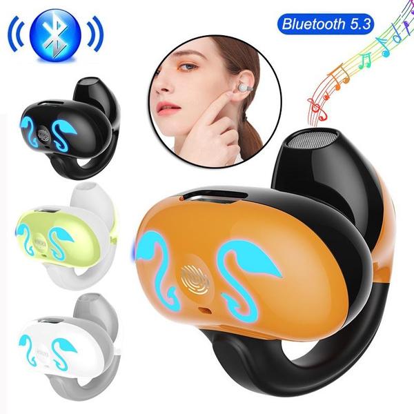 

Беспроводные наушники с одним ухом, безболезненное ношение, чистое качество звука, беспроводные наушники с воздушной проводимостью, наушники с сенсорным управлением