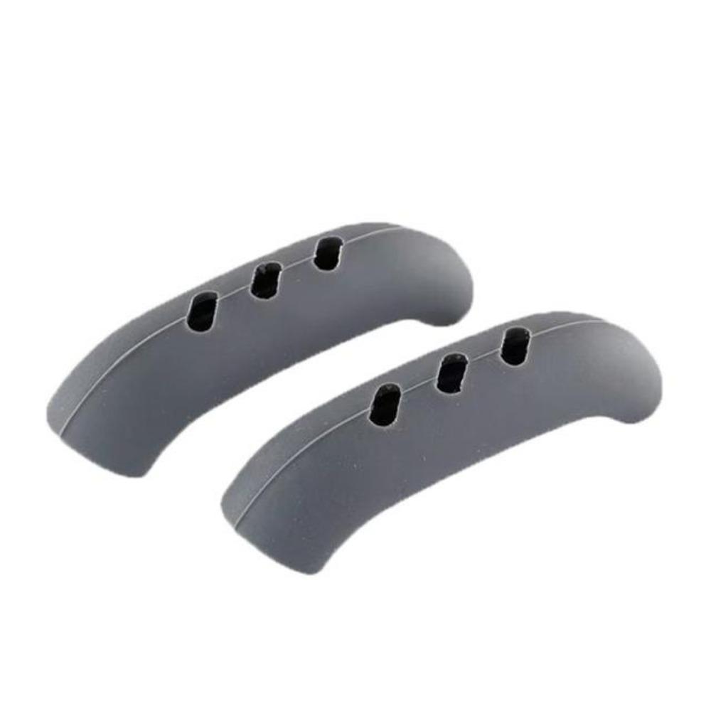 2pcs Silicone Pot Handle Anti-scalding Cover Iron Pot Wok Ear Anti-scalding Handle Cover High Temperature Wear-resistant Heat Insulation Pot Ear Cover