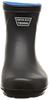 Fuji Glove Industry 9962 Men's Short Rain Boots, Black, Size L (25.5-26.0cm)