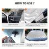 Car Windscreen Cover Front Cover Anti Snow Frost Sun Shield Dust Protector Heat Sun Mat Car Window Screen Cover