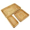 Rattan Tray Tabletop Organization Hand Woven Snack Storage Basket Multifunctional Serving Tray