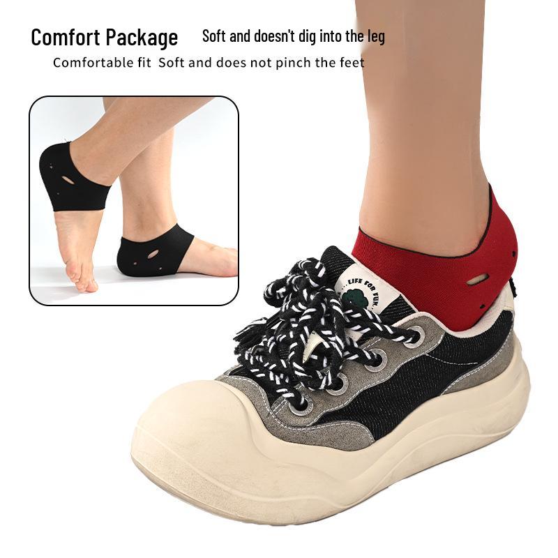 Indoor Ankle & Heel Protector Socks with Hole Design