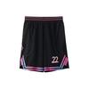 Gradient Striped Breathable Training Competition Casual Shorts Men Shorts Black AAPR385-2