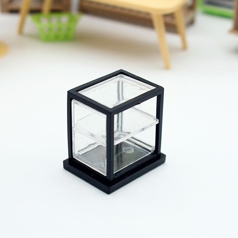 1:12 Dollhouse Miniature Grid Space Mini Juicer Kitchen Supplies Miniature Scene Model Decor Toy Doll House Accessories