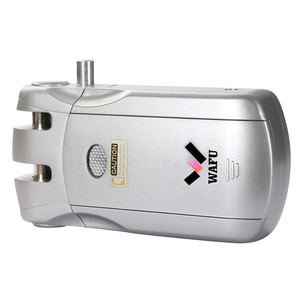 WF 018 Wireless Remote Control Lock Security Invisible Keyless Door Entry Intelligent Lock Zinc Alloy Metal with 4
