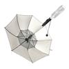 Sun Umbrella with Fan and Sprayer 8 Ribs Portable 3 in 1 UV Blocking Umbrella for Outdoor  