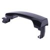 4Pcs Car Door Handle Set with Black Exterior Pieces Referencing 82651-1F010, 82661-1F010, 83651-1F010 and 83661-1F010 for Position Matching