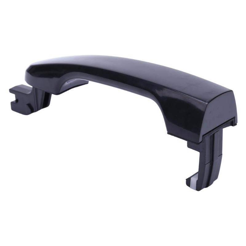 4Pcs Car Door Handle Set with Black Exterior Pieces Referencing 82651-1F010, 82661-1F010, 83651-1F010 and 83661-1F010 for Position Matching