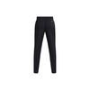 Under Armour Solid Color Loose Pocket Casual Pants Men bottoms Black 1373863-001