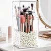 Clear Disposable Mask And Emesis Bag Storage Box Makeup Brush Storage Box Multifunctional Durable Practical Organizer Rack