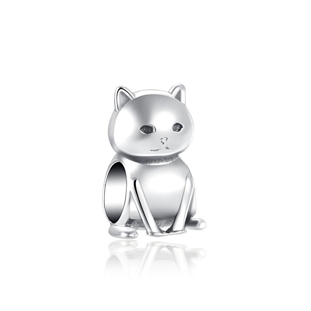 2022 Nové příslušenství sady na výrobu šperků 925 Sterling Silver Shell Cat Heart Diy Beads Fit Original Charms Náramek