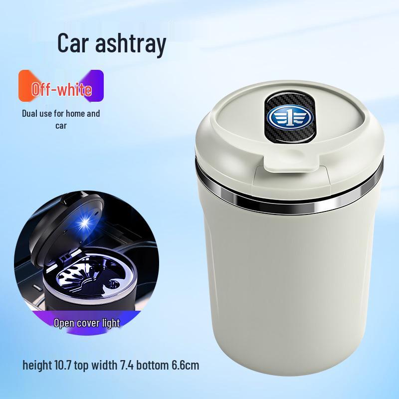 Fits Older FAW Besturn Models: X80, B30, B50, X70, X4, Senya R8, Vizi, Xiali - Car Ashtray.