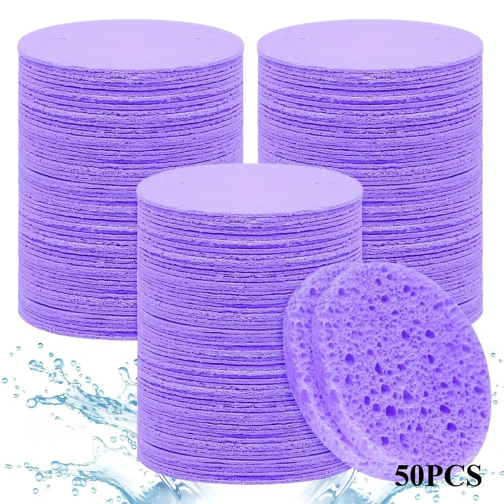 50/20/10PCS Compressed Facial Sponge Cosmetic Hydrotherapy Sponge Suitable for Daily Cleansing, Makeup Removal, and Exfoliation