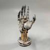 Futuristic Punk Mechanical Hand Resin Stand Storage Holder for Gaming Controllers Multiplatform Compatibility