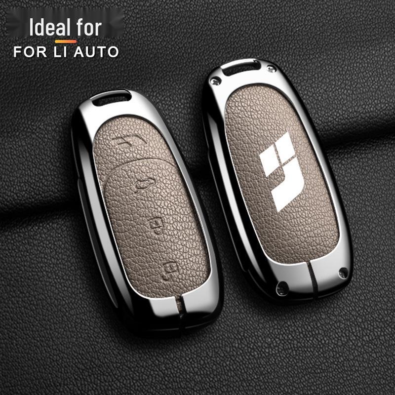 High-End L7 Key Case: Metal Buckle Shell Holder for L8 and Ideal One L6 Cars
