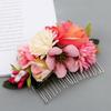 Vintage Blumen Haarkamm Simulation Floral Brautjungfern Kopfschmuck Braut Haar Accessoires Abschlussball
