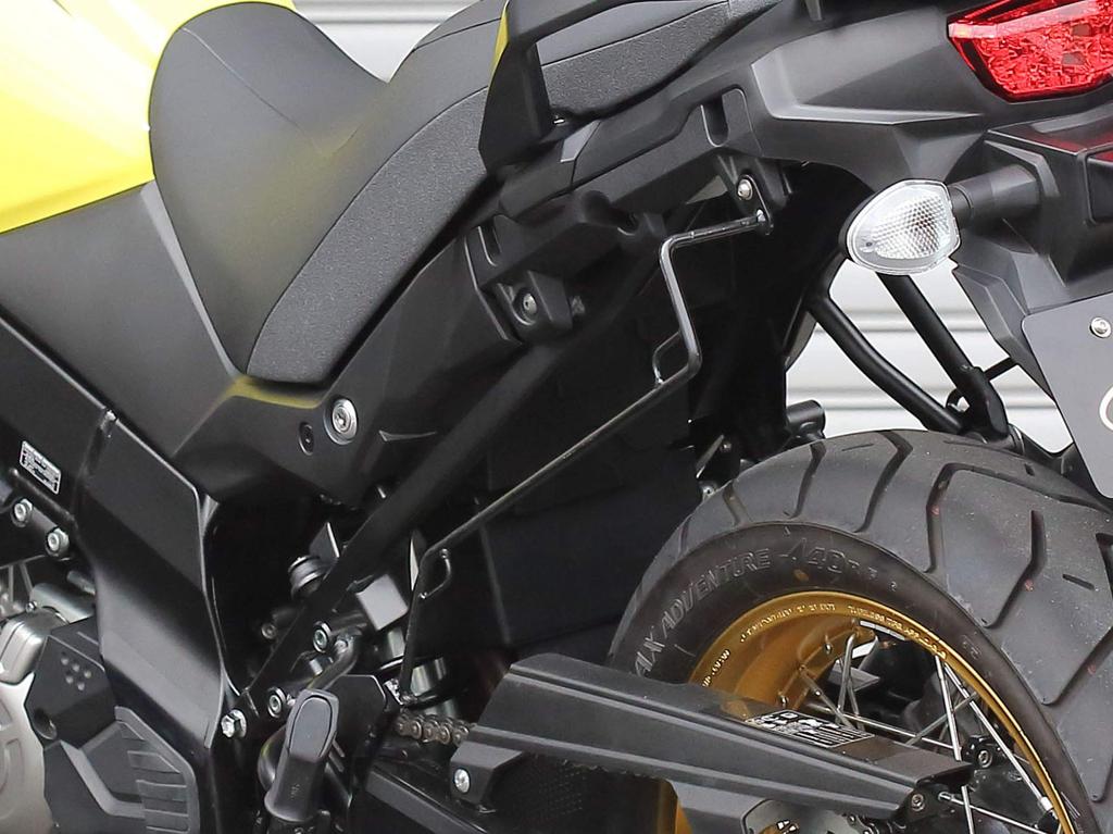 Kijima Bike Parts Side Bag Support Steel Left and Right Set Black V-STROM650/XT ABS('17-) 210-499