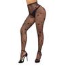 European & American Sexy Women's Crotchless Garters & Jacquard Stockings - Style 6013