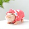 1 Set Lifelike Newborn Pig Doll 12.2Cm Silicone Piglet Soft Cute Mini Realistic Animals With Accessories Decompression Toy