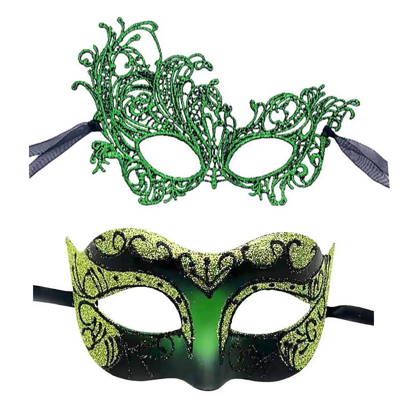 Daisy Duck Halloween Mask With Handcrafted Lace For Costume Parties And Couples