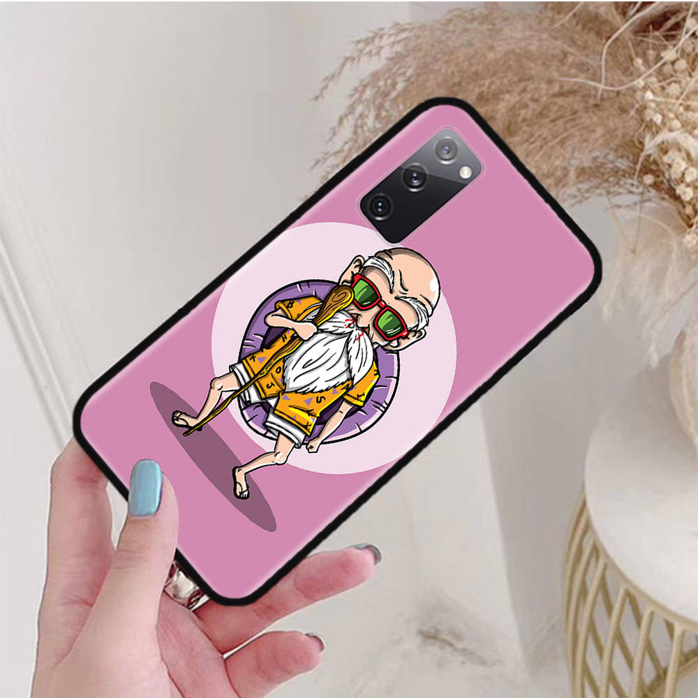 Black Case for iPhone 16 15 Plus 14 13 12 11 Pro 8 6 SE XR XS Max P30 Nova 5T Y5P Y6 Y7 Y8P Y9 Realme C30 C33 C31 W-88 Dragon Ball Cartoon